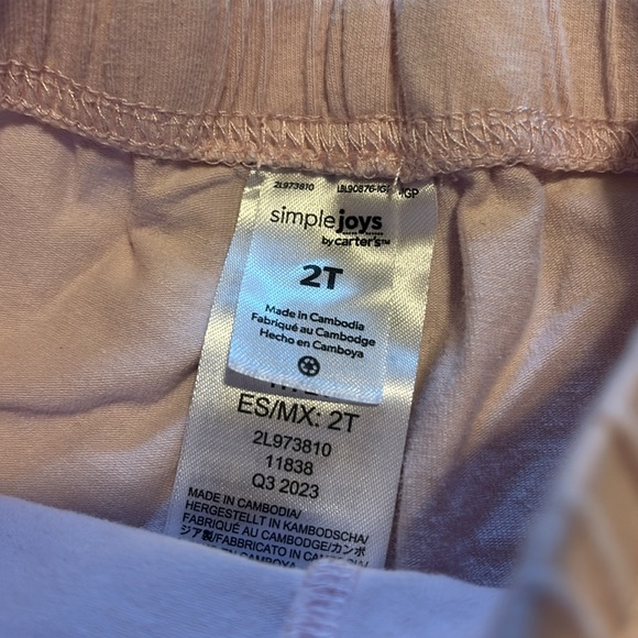 (3 for $10) carters pink bike shorts - Picture 4 of 5